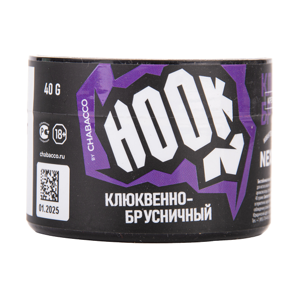 Табак Hook Клюквенно Брусничный 40 грамм в Магадане