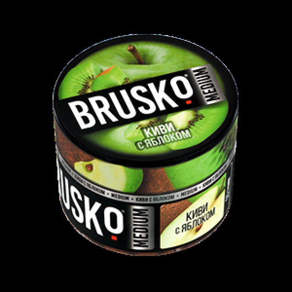 Бестабачная смесь Brusko Киви С   Яблоком 50 грамм в Магадане