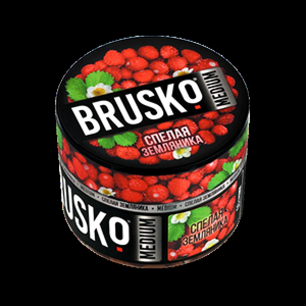 Бестабачная смесь Brusko Спелая Земляника 50 грамм в Магадане