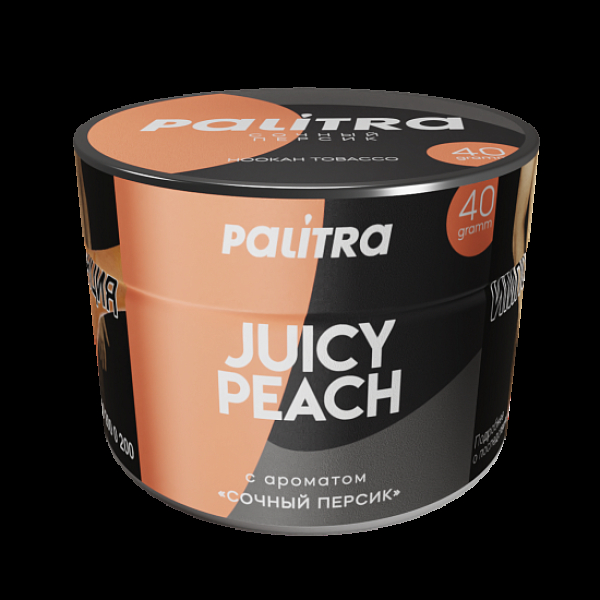Табак Palitra Juicy Peach Сочный Персик 40 грамм в Магадане
