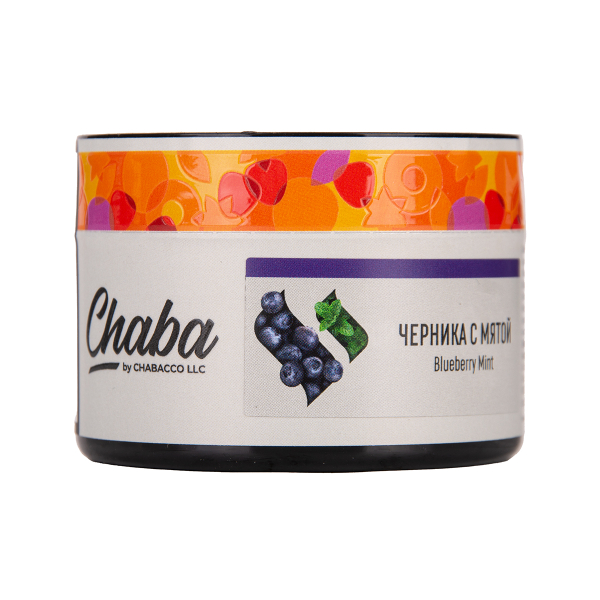 Бестабачная смесь Chaba Blueberry Mint Nicotine Free 40 грамм в Магадане