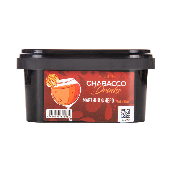 Бестабачная смесь Chabacco Medium Le Martini Fiero 200 грамм в Магадане