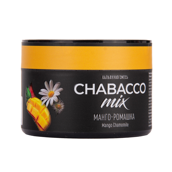 Бестабачная смесь Chabacco Mix Medium Mango Chamomile 40 грамм в Магадане