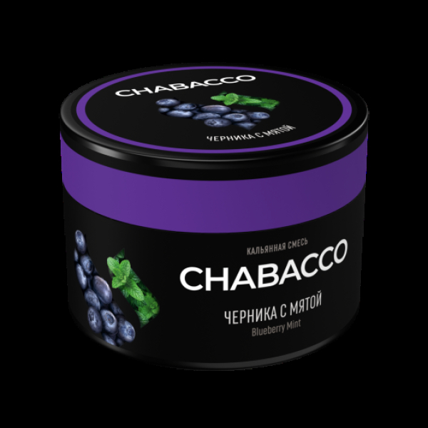 Смесь Chabacco Blueberry Mint Черника С Мятой  Medium 40 грамм в Магадане