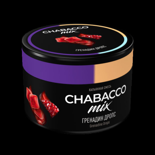 Смесь Chabacco Mix Grenadine Drops Гренадин Дропс  Medium 40 грамм в Магадане