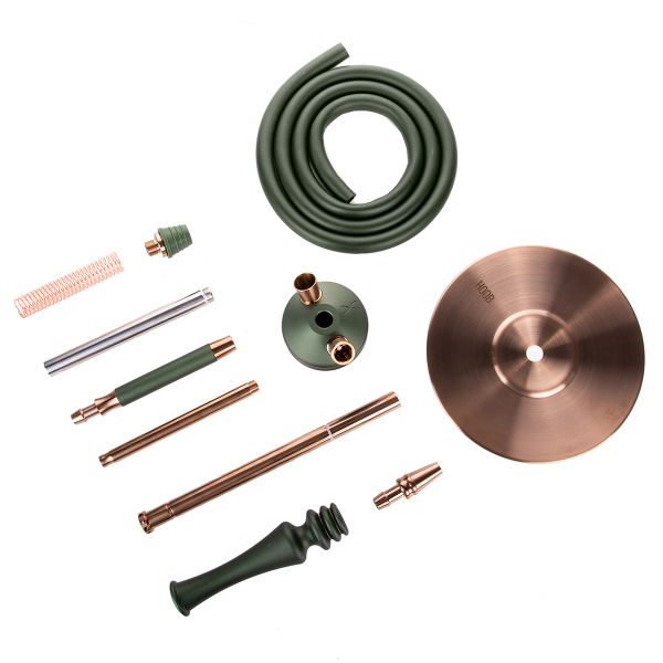 Кальян Hoob Mars Mini British Racing Green X Bronze в Магадане