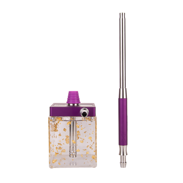 Кальян Hoob Subatom Royal Purple X Ss | Cube Mini Gold в Магадане