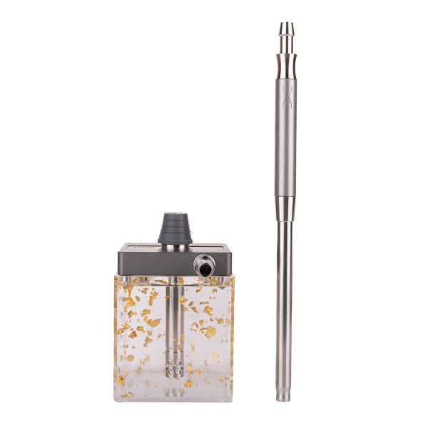 Кальян Hoob Subatom Space Grey X Ss | Cube Mini Gold в Магадане