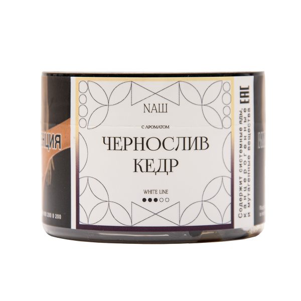 Табак NАШ White Чернослив Кедр 40 грамм в Магадане