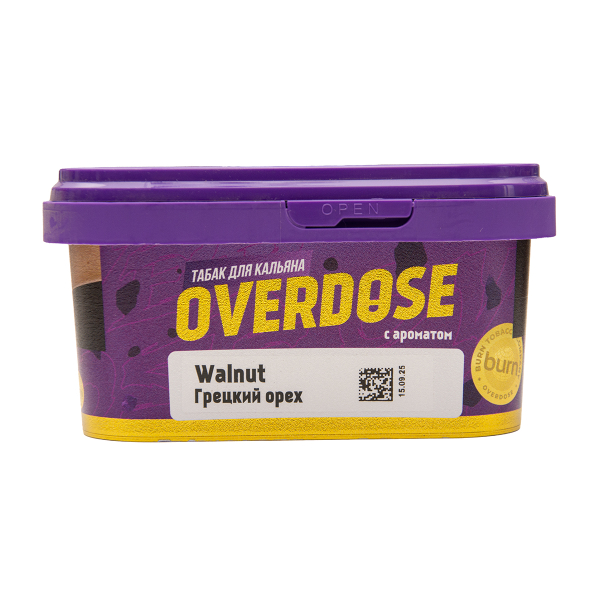 Табак Overdose Walnut 200 грамм в Магадане