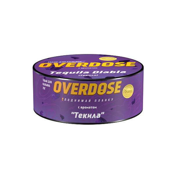 Табак Overdose Tequila Diabla 25 грамм в Магадане