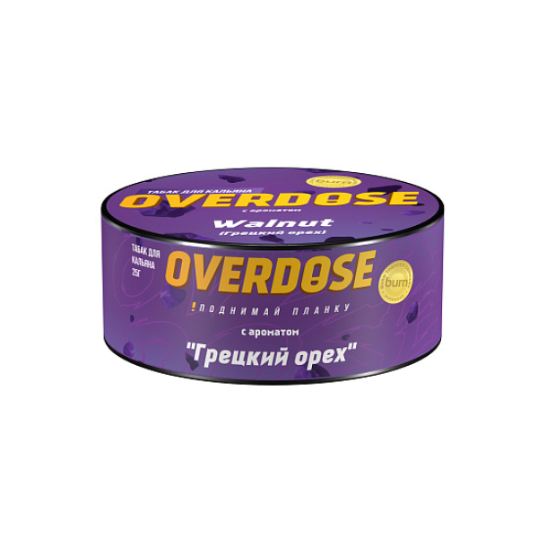 Табак Overdose Walnut 25 грамм в Магадане