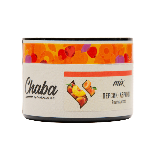 Безникотиновая смесь Chaba Mix Peach Apricot Nicotine Free 40 грамм в Магадане