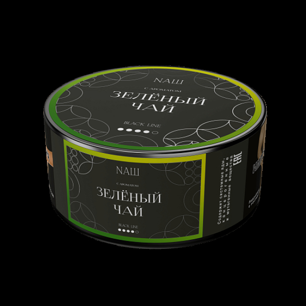 Табак Nаш Black Зелёный Чай 100 грамм в Магадане
