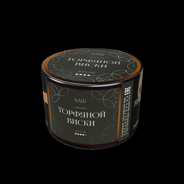 Табак Nаш Black Торфяной Виски 40 грамм в Магадане