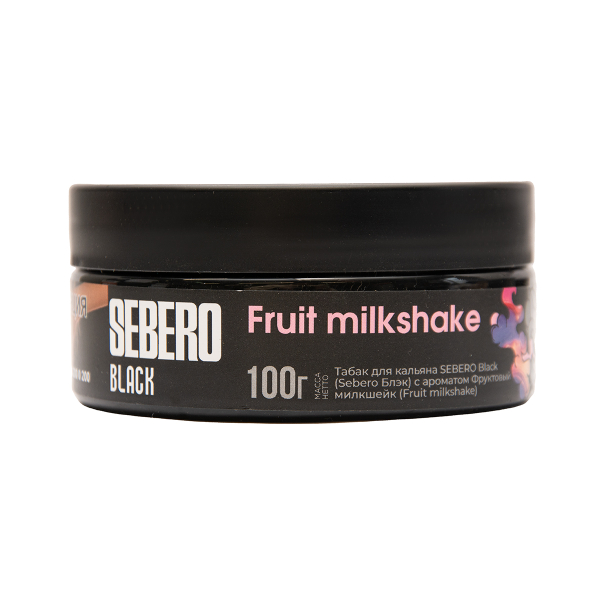Табак Sebero Black Fruit Milkshake 100 грамм в Магадане