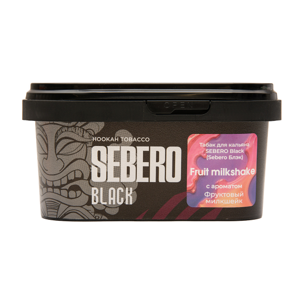 Табак Sebero Black Fruit Milkshake 200 грамм в Магадане