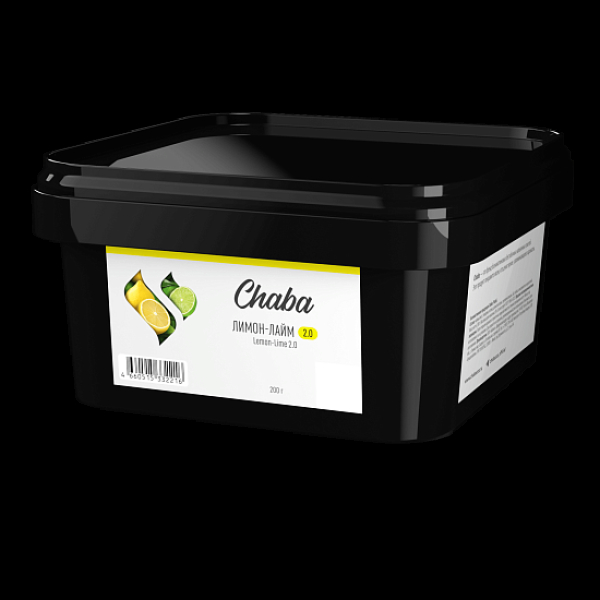 Безникотиновая смесь Chaba Lemon Lime 2.0 Лимон Лайм 200 грамм в Магадане