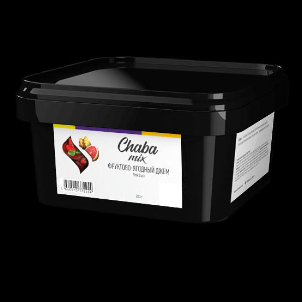 Безникотиновая смесь Chaba Mix Pink Jam Фруктово Ягодный Джем 200 грамм в Магадане