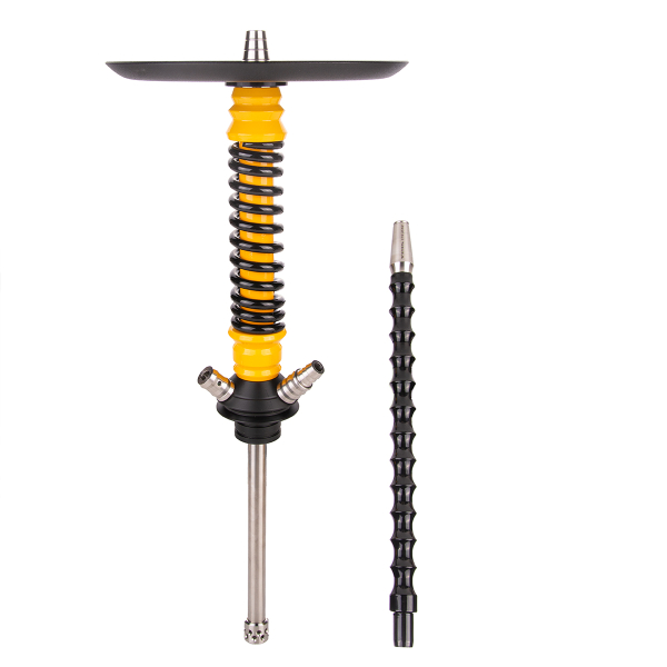 Кальян Mamay Customs Coilover Mini  Жёлтый Чёрный в Магадане