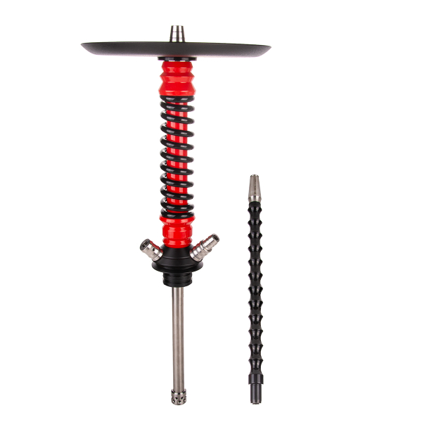 Кальян Mamay Customs Coilover Mini  Красный Чёрный в Магадане
