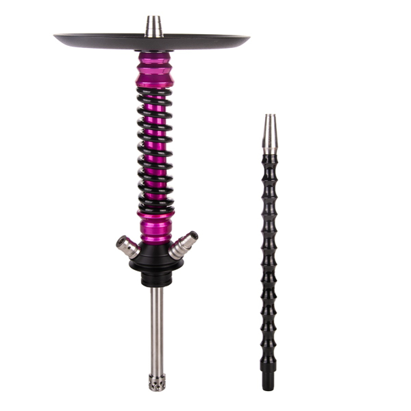 Кальян Mamay Customs Coilover Mini  Розовый Лак Чёрный в Магадане