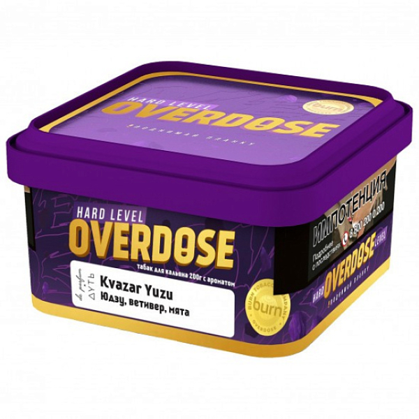 Табак Overdose Kvazar Yuzu 200 грамм в Магадане