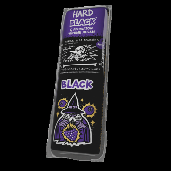 Табак Хулиган Hard Black Черные Ягоды 200 грамм в Магадане