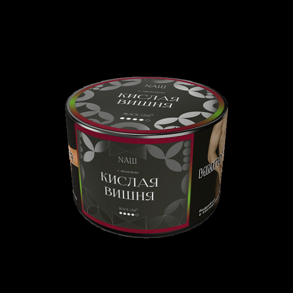 Табак Nаш Black Кислая Вишня 40 грамм в Магадане