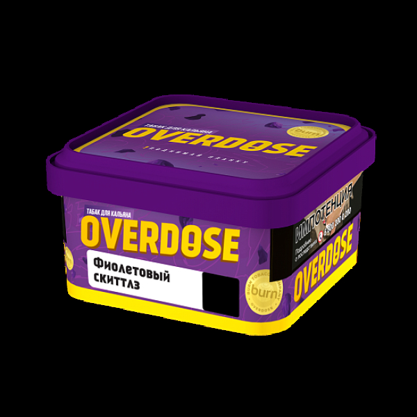 Табак Overdose Фиолетовый Скиттлз 200 грамм в Магадане