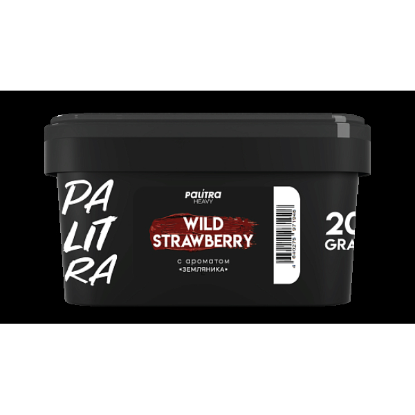 Табак Palitra Heavy Земляника Wild Strawberry 200 грамм в Магадане