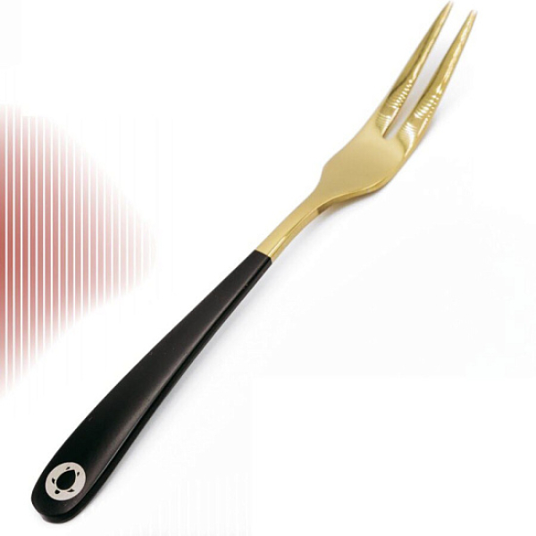 Вилка Tortuga Mini Аурум Золото Черный в Магадане