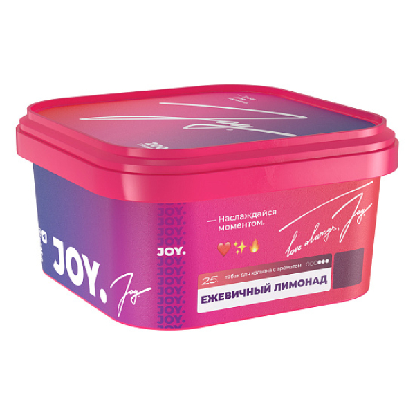 Табак Joy Ежевичный Лимонад 25. 200 грамм в Магадане