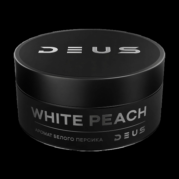 Табак Deus White Peach Белый Персик 100 грамм в Магадане