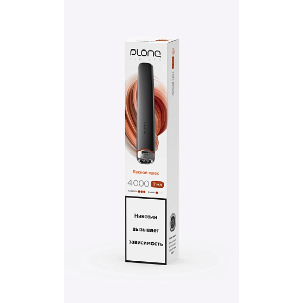 Электронка Plonq Plus Pro Black Лесной Орех 4000 затяжек в Магадане