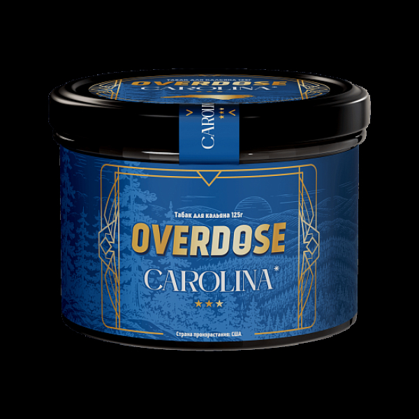 Табак Overdose No Aroma Америка Carolina 125 грамм в Магадане