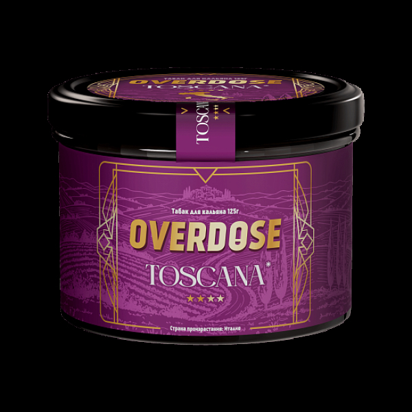 Табак Overdose No Aroma Италия Toscana 125 грамм в Магадане
