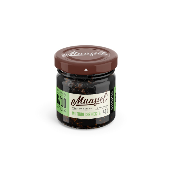 Табак Muassel Extra Strong Мятная Свежесть 40 грамм в Магадане