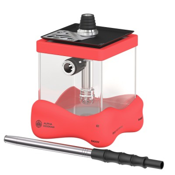 Кальян Alpha Hookah Smart Bubble Red в Магадане