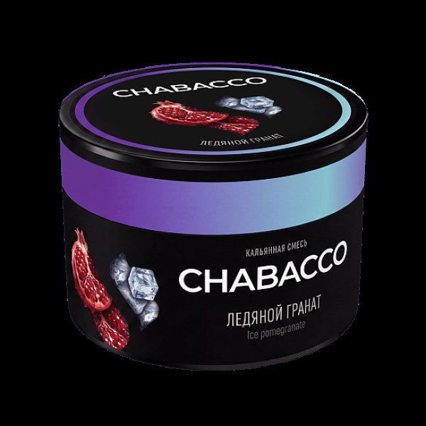 Бестабачная смесь Chabacco Ice Pomegranate Ледяной Гранат Medium 40 грамм в Магадане