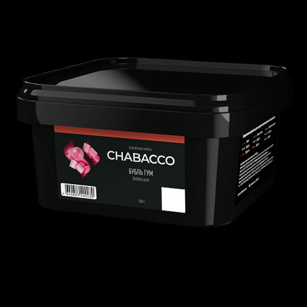 Бестабачная смесь Chabacco Bubble Gum Бубль Гум Medium 200 грамм в Магадане