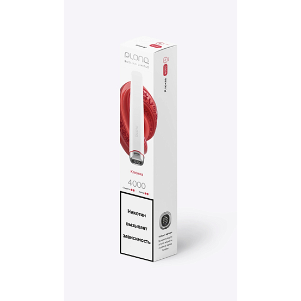 Электронная сигарета Plonq Plus Pro Клюква 4000 затяжек в Магадане