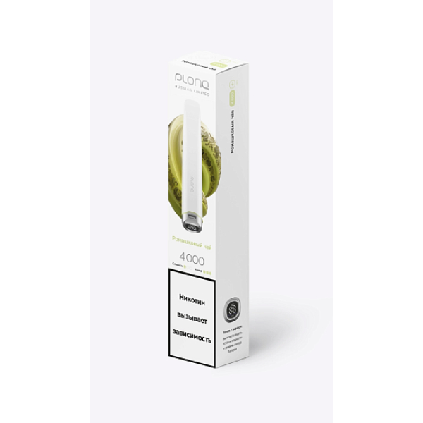 Электронная сигарета Plonq Plus Pro  Ромашковый Чай 4000 затяжек в Магадане