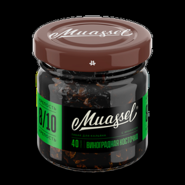 Табак Muassel Extra Strong Виноградная Косточка 40 грамм в Магадане