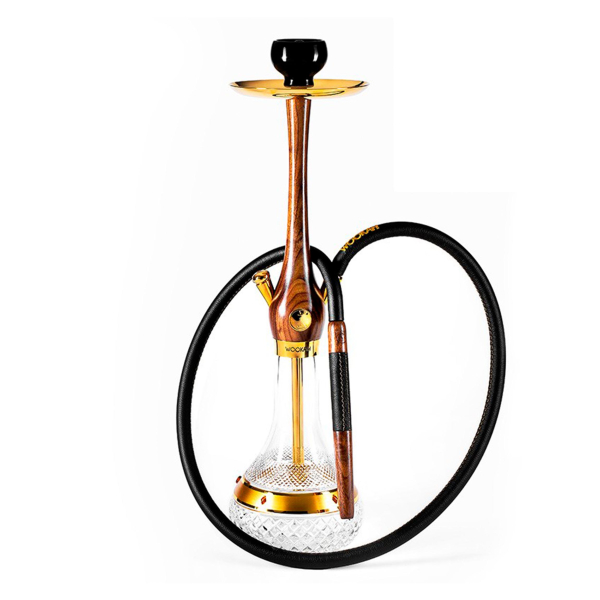 Кальян Wookah Walnut Gold Amber Click (золотой, 64 см) в Магадане