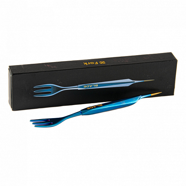 Вилка-шило Blade Hookah Blue Matte в Магадане
